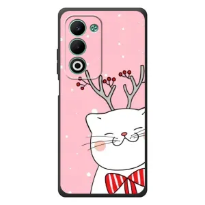 Чехол на тематику: Коты для OPPO A5m (Зимний кот)