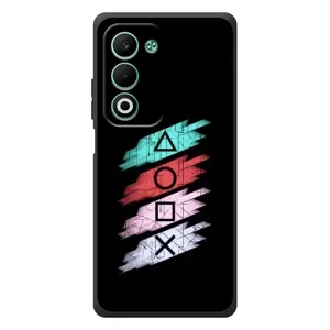 Чехол КИБЕРСПОРТ для OPPO A5m (Значки Sony)