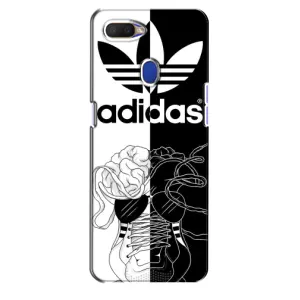 Чехол в стиле "Адидас" для Оппо А5с (Adidas шнурки)