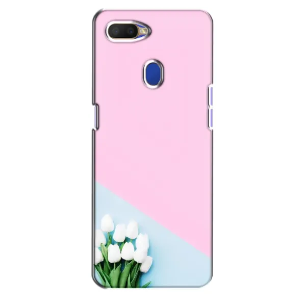 Чехол с рисунком «Белые тюльпаны» для OPPO A5s Чехол с рисунком «Белые тюльпаны» для OPPO A5s