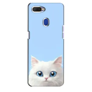 Чохол на тематику: Коти для OPPO A5s (Білий кіт)