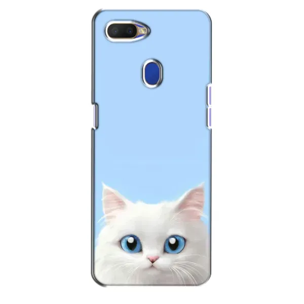 Чехол с рисунком «Белый кот» для OPPO A5s Чехол с рисунком «Белый кот» для OPPO A5s