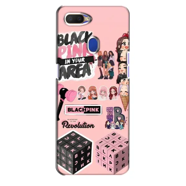 Чехол с рисунком «BLACK PINK коллаж» для OPPO A5s