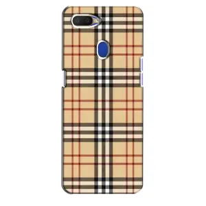 Чехол с рисунком «Burberry стиль» для OPPO A5s