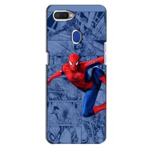 Силиконовый Чехол для Oppo A5s (Человек Паук)