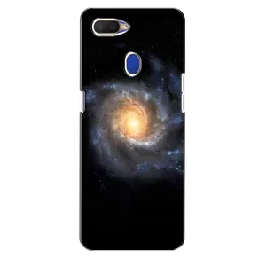 Чохли КОСМОС на Oppo A5s (Чорна дира)