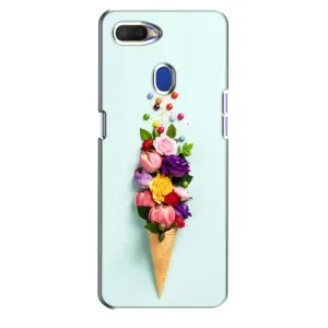 Чохли з тематикою "КВІТИ" на Oppo A5s (Квітка-морозиво)