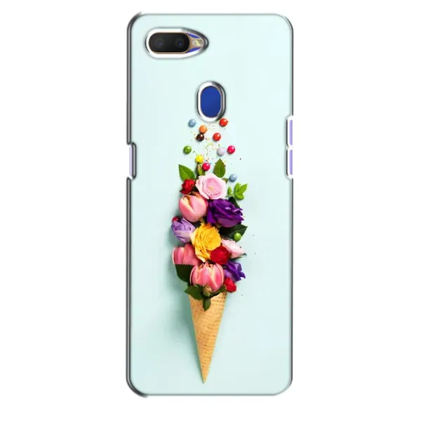 Чехол с рисунком «Цветок-мороженное» для OPPO A5s Чехол с рисунком «Цветок-мороженное» для OPPO A5s