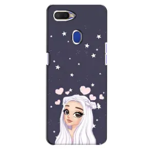 Чохол Стильні дівчата на Oppo A5s (Дівчина та серця)