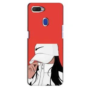 Силіконовый Чохол на Oppo A5s з картинкой Модных девушек (Дівчина Nike)