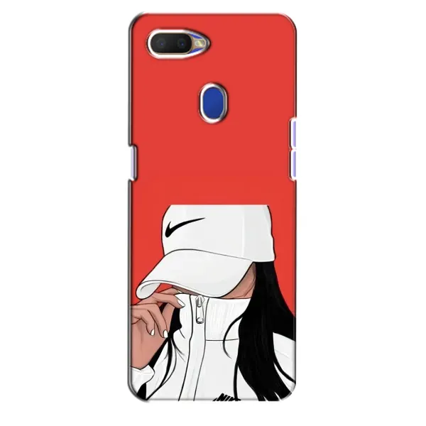 Чехол с рисунком «Девушка Nike» для OPPO A5s Чехол с рисунком «Девушка Nike» для OPPO A5s