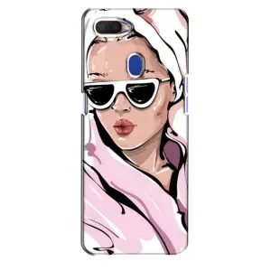 Чохол з картинкою Модні Дівчата Oppo A5s (Дівчина в халаті)