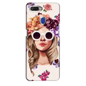 Чохол з картинкою Модні Дівчата Oppo A5s (Дівчина в окулярах)
