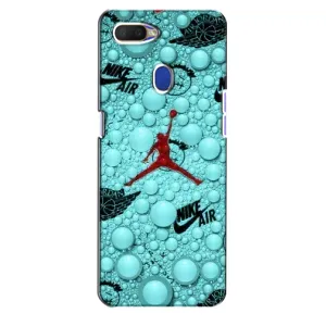 Силиконовый Чехол Nike Air Jordan на Оппо А5с (Джордан Найк)