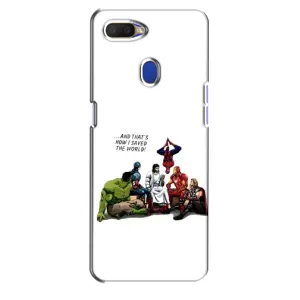 Чехлы для Oppo A5s (Для Христиан) (Иисус супергерой)