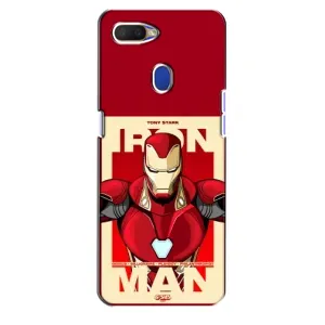 Чехол Супергерой Железный человек на Oppo A5s (Iron man)