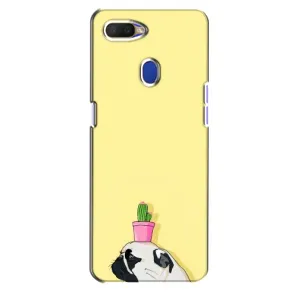 Бампер для Oppo A5s з картинкою "Песики" (Кактус на голові)