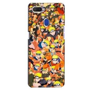 Чехлы с принтом Наруто на Oppo A5s (Коллаж Наруто)