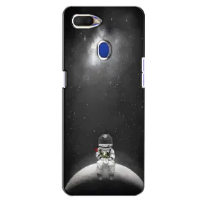 Силіконовый Чохол з принтом "Космонавти" на Oppo A5s (Космонавт романтик)