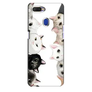 Силіконовий чохол з котиком для Oppo A5s (Коти)