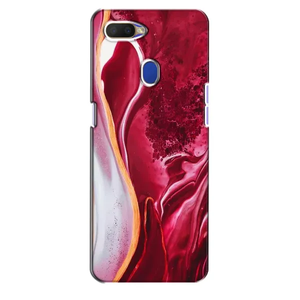 Чехол с рисунком «Красный мрамор» для OPPO A5s Чехол с рисунком «Красный мрамор» для OPPO A5s