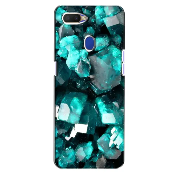Чехол с рисунком «Кристалы» для OPPO A5s