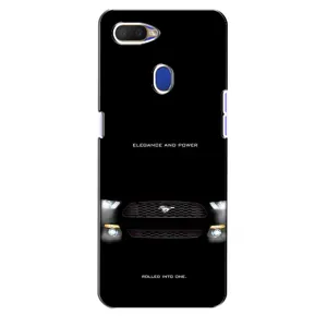Чехлы с тематикой "Крутые машины" на Oppo A5s (Черный Land Rover)