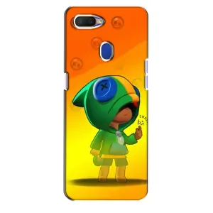 Чохол Бравл Старс для Oppo A5s (LEON в кофті)