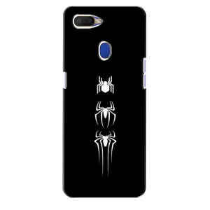Чехол Супергерой Человека Паука на Oppo A5s (Лого паука)