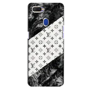 Чехол Стиль Louis Vuitton на Oppo A5s (LV на белом)