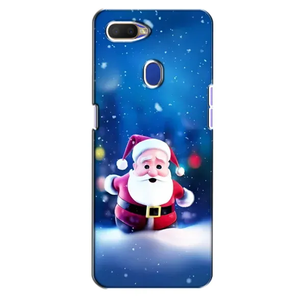 Чехол с рисунком «Маленький Дед Мороз» для OPPO A5s