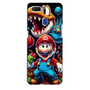 Чехол с рисунком «Марио» для OPPO A5s