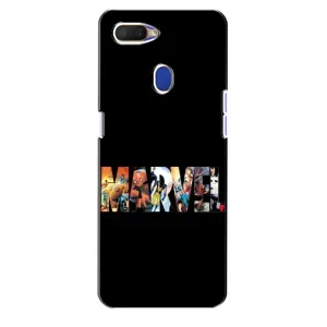 Силиконовый Чехол для Oppo A5s (MARVEL)