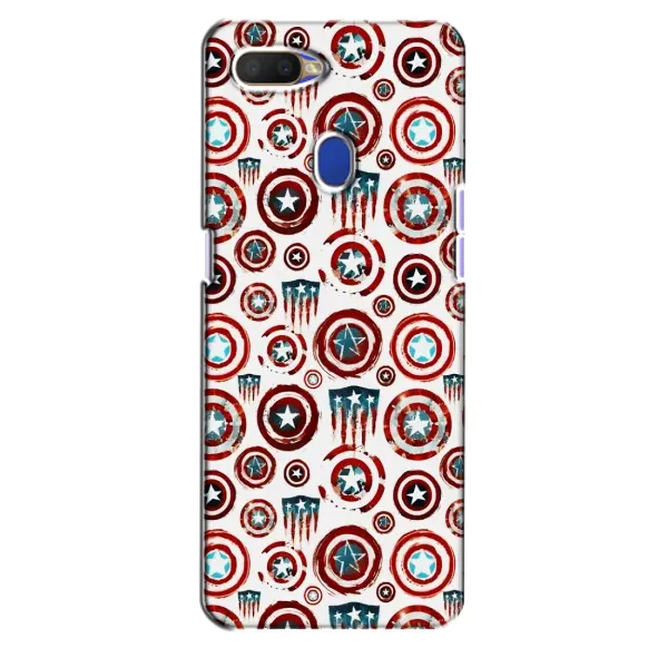 Чехол с рисунком «Марвел щиты» для OPPO A5s Чехол с рисунком «Марвел щиты» для OPPO A5s