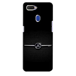 Силиконовый бампер с картинкой машины на Oppo A5s (Mercedes)
