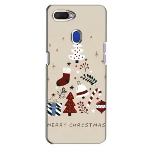 Чехол Санта Клаус для Oppo A5s (Merry Christmas)