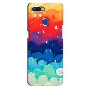 Силіконовий чохол з котиком для Oppo A5s (Mew)