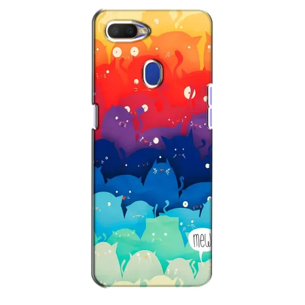 Чехол с рисунком «Mew» для OPPO A5s