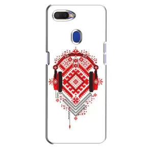 Силиконовый Чехол на Oppo A5s с картинкой Вышиванки (Модная вышиванка)