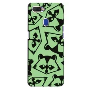 Силіконовий Чохол з Энотами на Oppo A5s (Мордочки Єнота)