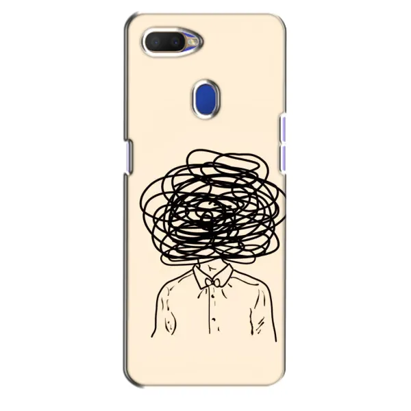 Чехол с рисунком «Мысли» для OPPO A5s