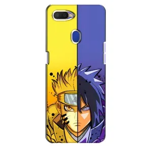 Купить Чехлы на телефон с принтом Anime для Oppo A5s (Naruto Vs Sasuke)