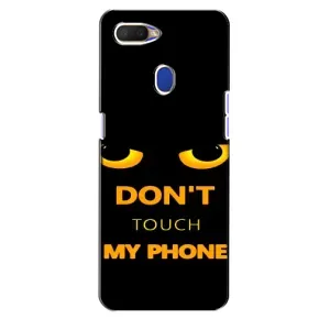 Чехол с Прикольным принтом на Oppo A5s (Не трогай мой телефон)