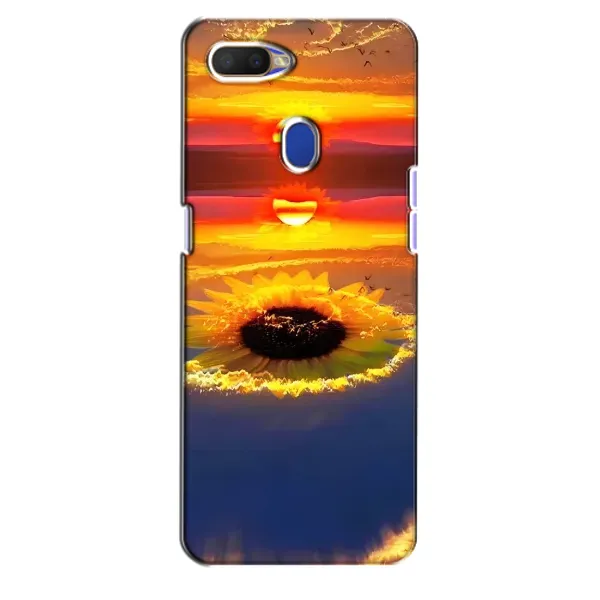 Чехол с рисунком «Небо подсолнух» для OPPO A5s