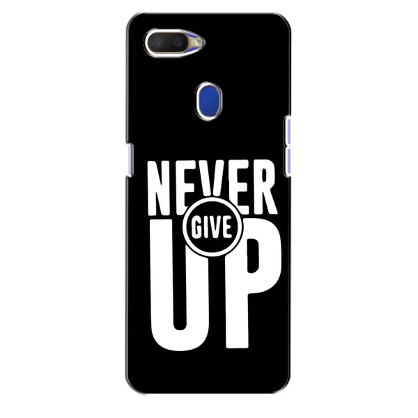 Чехол с рисунком «Never Give UP» для OPPO A5s Чехол с рисунком «Never Give UP» для OPPO A5s