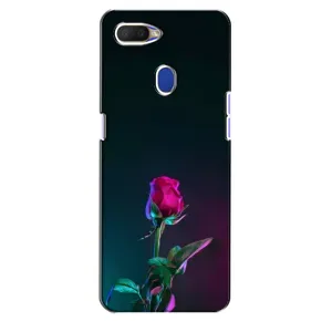 Чохли з принтом Троянд для Oppo A5s (Нічна троянда)