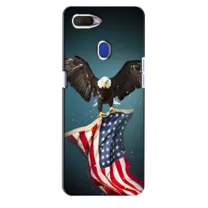 Чохол Прапор USA для Oppo A5s (Орел і прапор)
