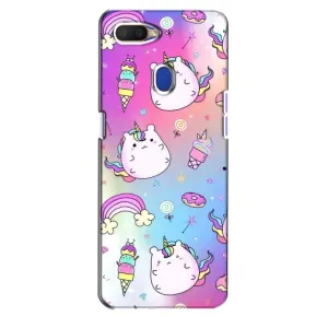 Чохол Unicorn на Oppo A5s (Веселка і Єдинорог)