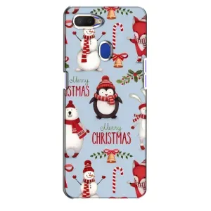 Чехол Санта Клаус для Oppo A5s (Рождественский)