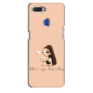 Силіконовый Чохол на Oppo A5s з картинкой Модных девушек (З собакою)